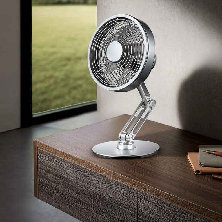 Ventilatore elettrico pieghevole ruotabile a 360 gradi