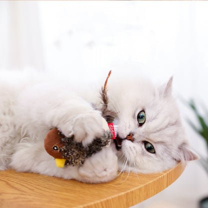 Simulation de molaires électriques d'oiseaux et de souris pour chats