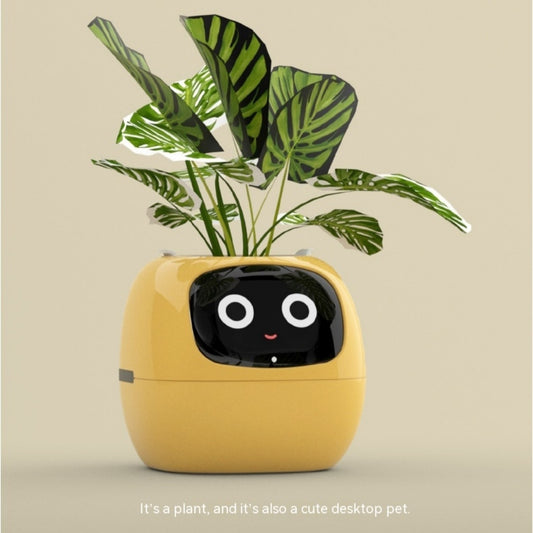 Pot de fleur intelligent – ​​Contrôle de l'expression faciale pour plantes d'intérieur