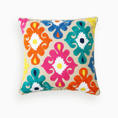 Living Room Handmade Pillowcase Indian Homestay Embroidery