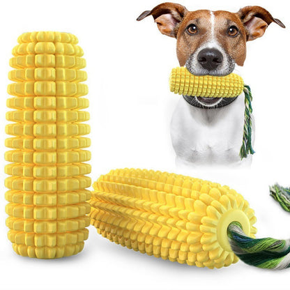 Suction Cup Corn Sound Floating On Water Dog Toy