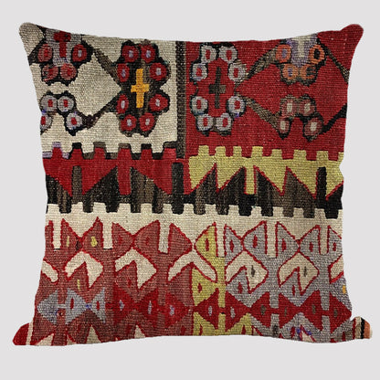 Bohemian Linen Pillow Ethnic Style