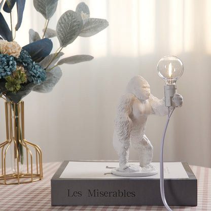 Lampe de table Gorilla Décoration intérieure Petite lampe de nuit