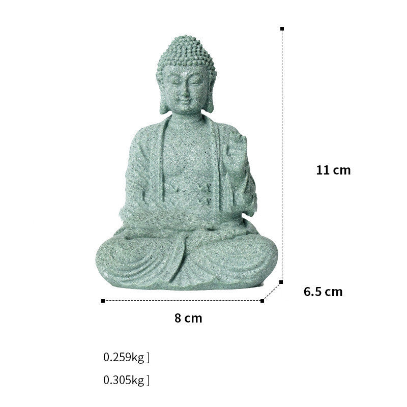 Neue chinesische Stein-Buddha-Kunsthandwerk, kreative Verzierung, Heimdekoration