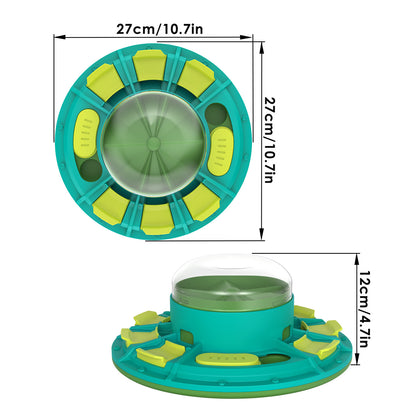 Interactive Dog Puzzle Toy - IQ Improvement and Slow Feeding, Suitable for All Sizes Pets, Nutritious Diet-Friendly, Non-Electric Plastic Pet Game