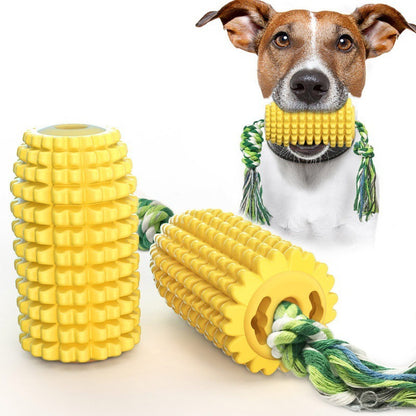 Suction Cup Corn Sound Floating On Water Dog Toy