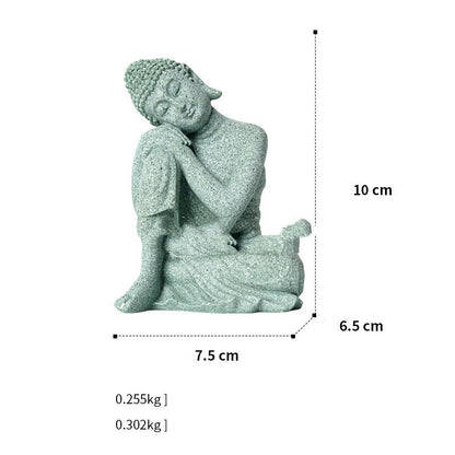 Il nuovo Buddha di pietra cinese crea decorazioni per la casa con ornamenti creativi