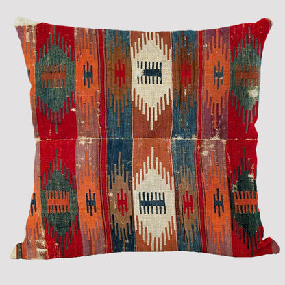 Bohemian Linen Pillow Ethnic Style