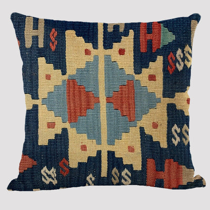 Bohemian Linen Pillow Ethnic Style