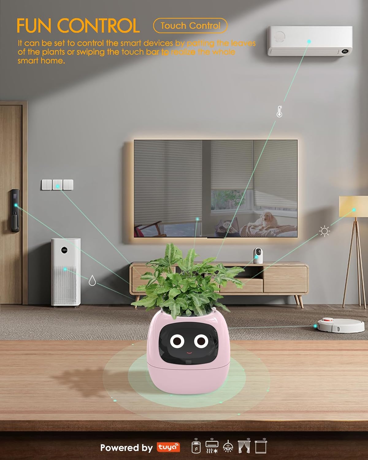 Intelligent Flower Pot - Facial Expression Control for Indoor Plants