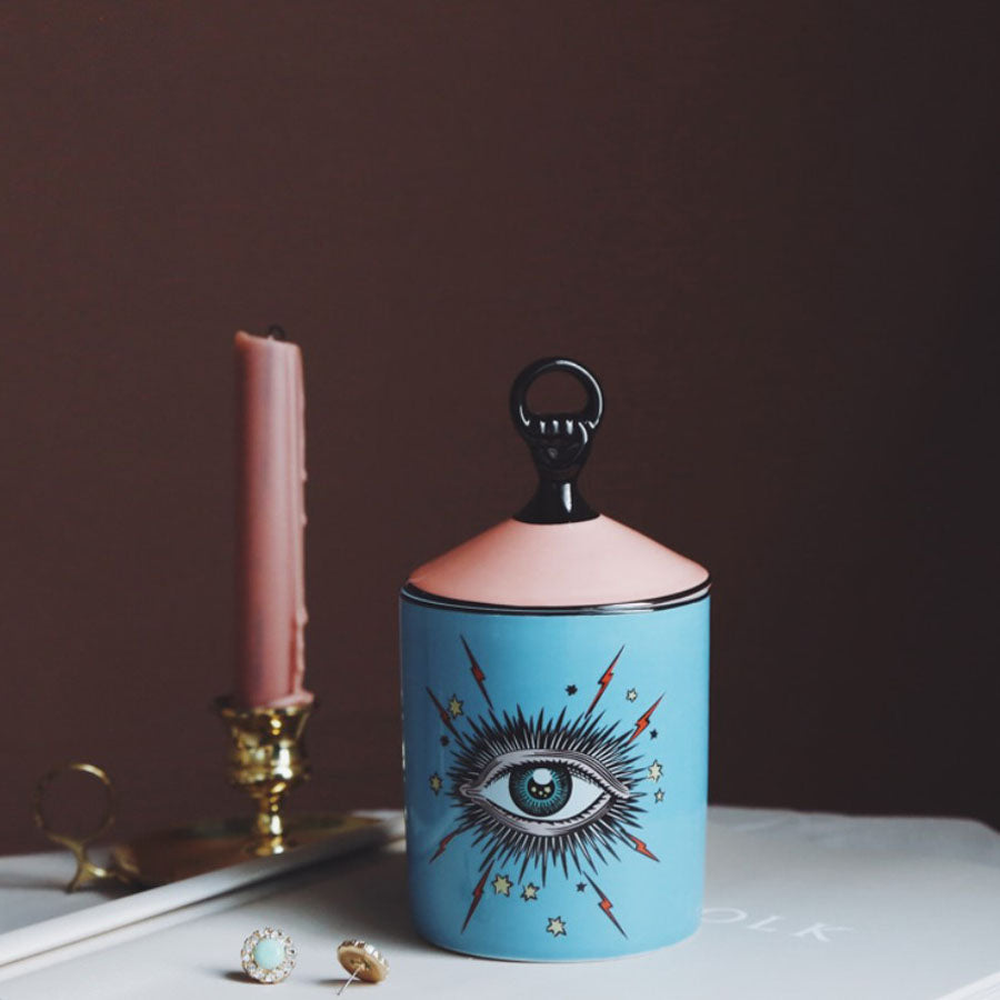 Big Eyes Aromatherapie-Kerzenhalter, Kerzenbecher, Kerzenglas, Aufbewahrung