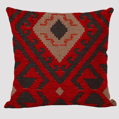 Bohemian Linen Pillow Ethnic Style