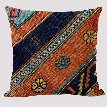 Bohemian Linen Pillow Ethnic Style