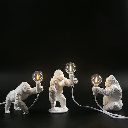 Gorilla Table Lamp Indoor Decoration Small Night Lamp