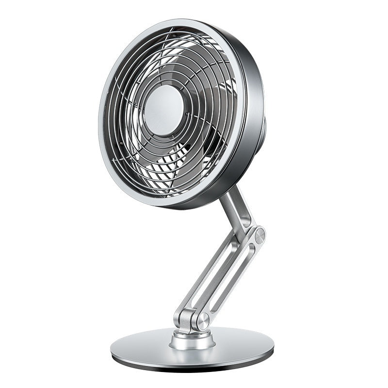 Ventilador elétrico giratório 360 graus dobrável