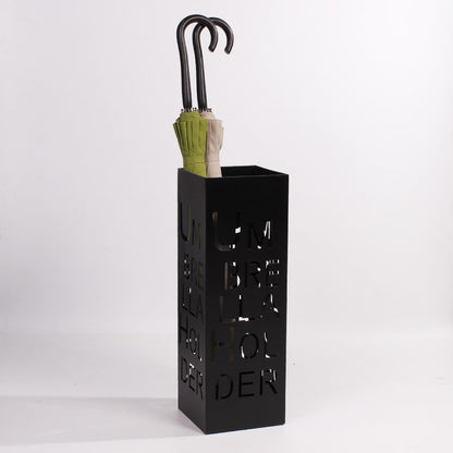 Creative Letters Wrought Iron Office Umbrella Stand