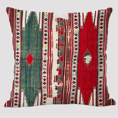 Bohemian Linen Pillow Ethnic Style