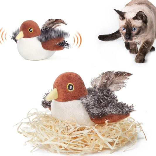 Simulation de molaires électriques d'oiseaux et de souris pour chats