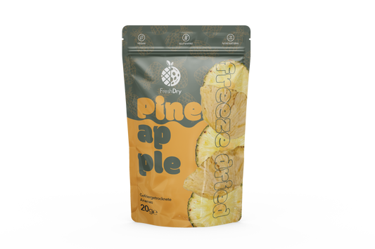 Freeze-Dried Pineapple Slices – 20g