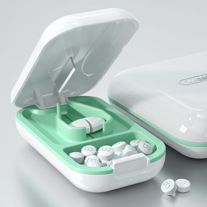 Professional Mini Medicine Cutting & Storage Box