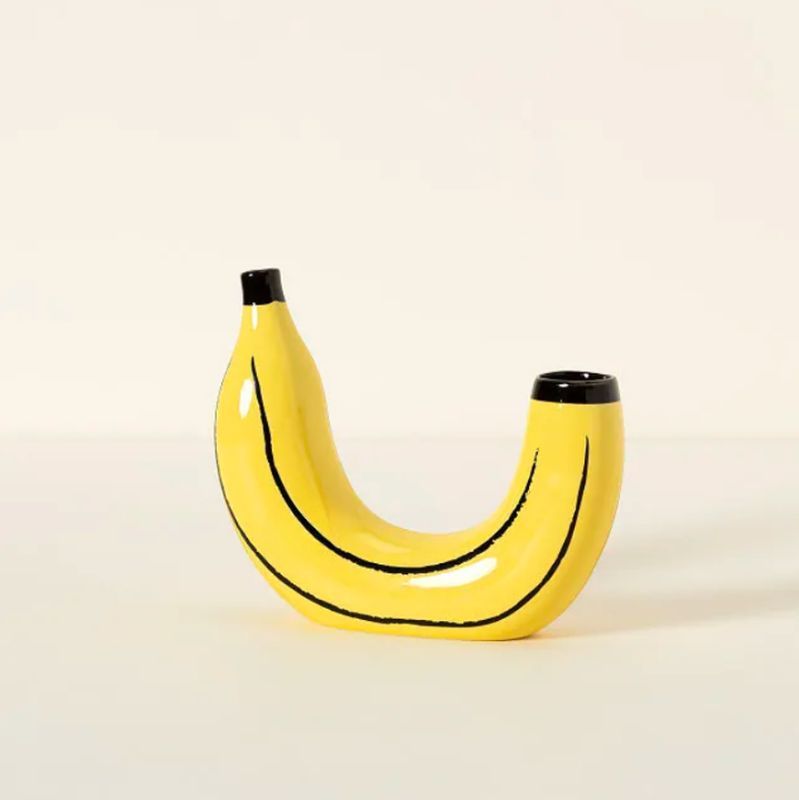 Creative Banana Vase for Unique Flower Arrangements – Home Decor