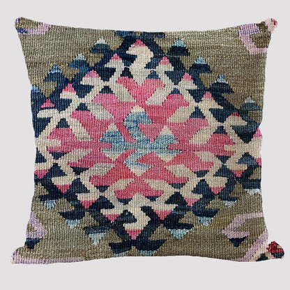 Bohemian Linen Pillow Ethnic Style