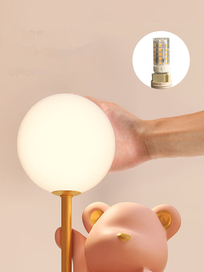 Lampe de chevet ours créatif de style nordique – Un ajout mignon à votre chambre.