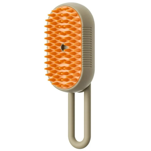 Brosse à vapeur pour chat – Peigne de toilettage électrique 3 en 1 pour animaux de compagnie