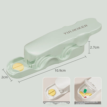 Coupe-pilule et boîte de rangement de médicaments