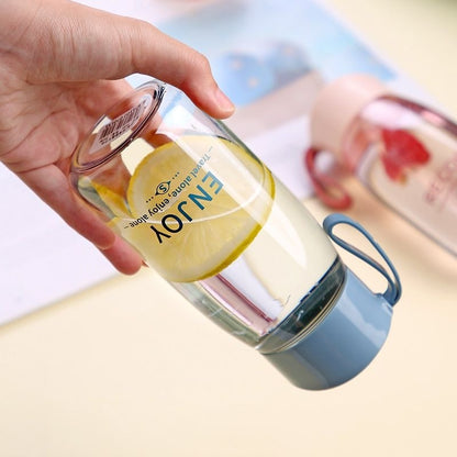 Summer Small Portable Drop-resistant Plastic Tumbler