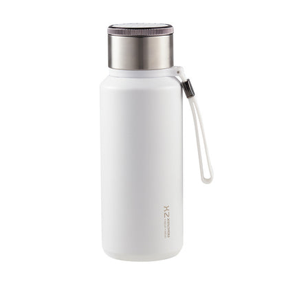 Portable Tea Separation Vacuum Tumbler with Strainer