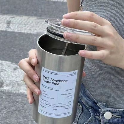 Tasse à café en acier inoxydable 304 américaine à la mode