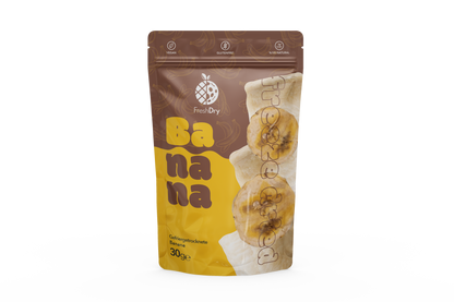 Freeze-Dried Banana Slices – 30g